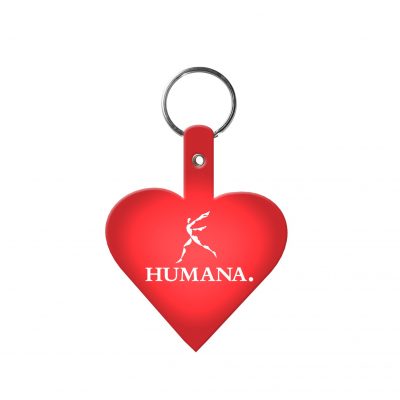 Heart Flexible Key Tag
