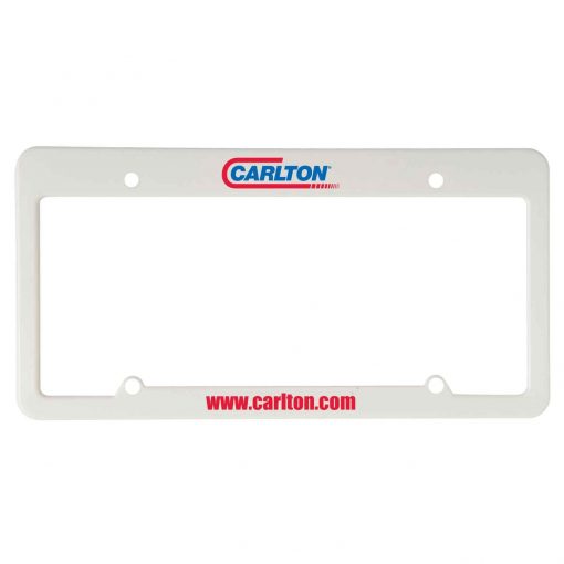 License Plate Frame w/ 4 Holes & Straight Top-5