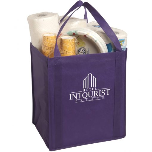 Large Non-Woven Grocery Tote Bag-4