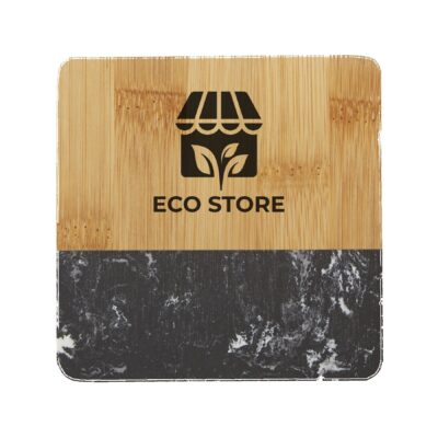 Bamboo and Marble Coaster-1