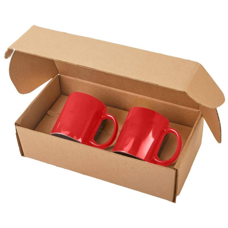 11 Oz. Sunrise Ceramic Mugs Gift Set - 6