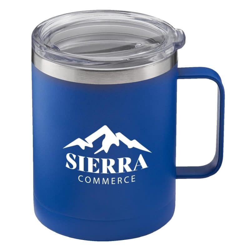14 Oz. Powder Coated Stainless Steel Camping Mug - 2