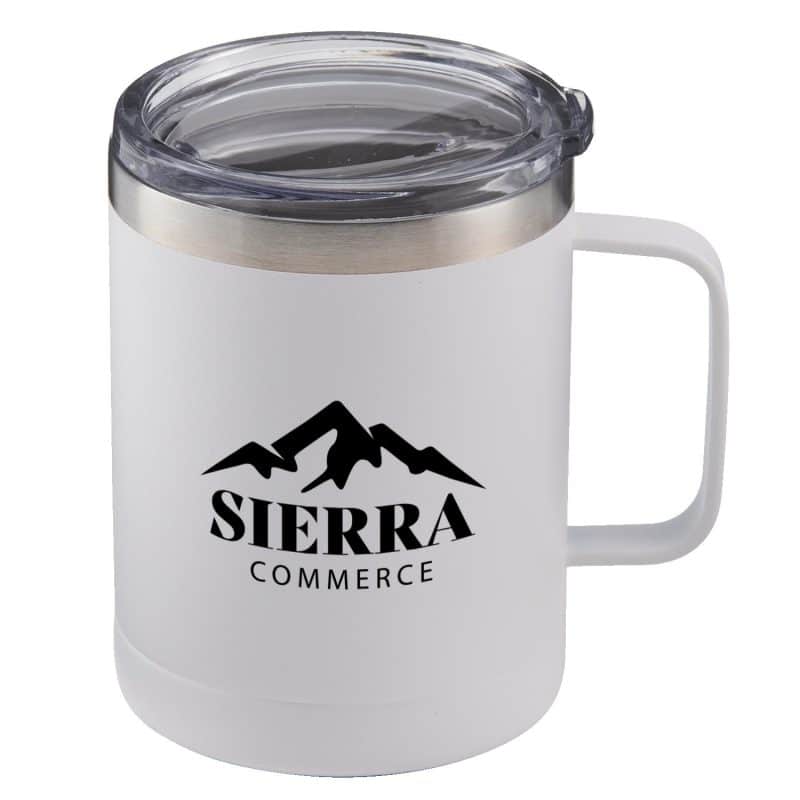 14 Oz. Powder Coated Stainless Steel Camping Mug - 3
