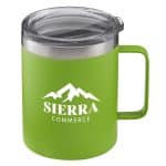 14 Oz. Powder Coated Stainless Steel Camping Mug - 4