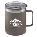 14 Oz. Powder Coated Stainless Steel Camping Mug - 6