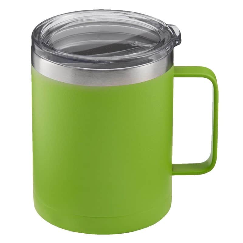 14 Oz. Powder Coated Stainless Steel Camping Mug - 9
