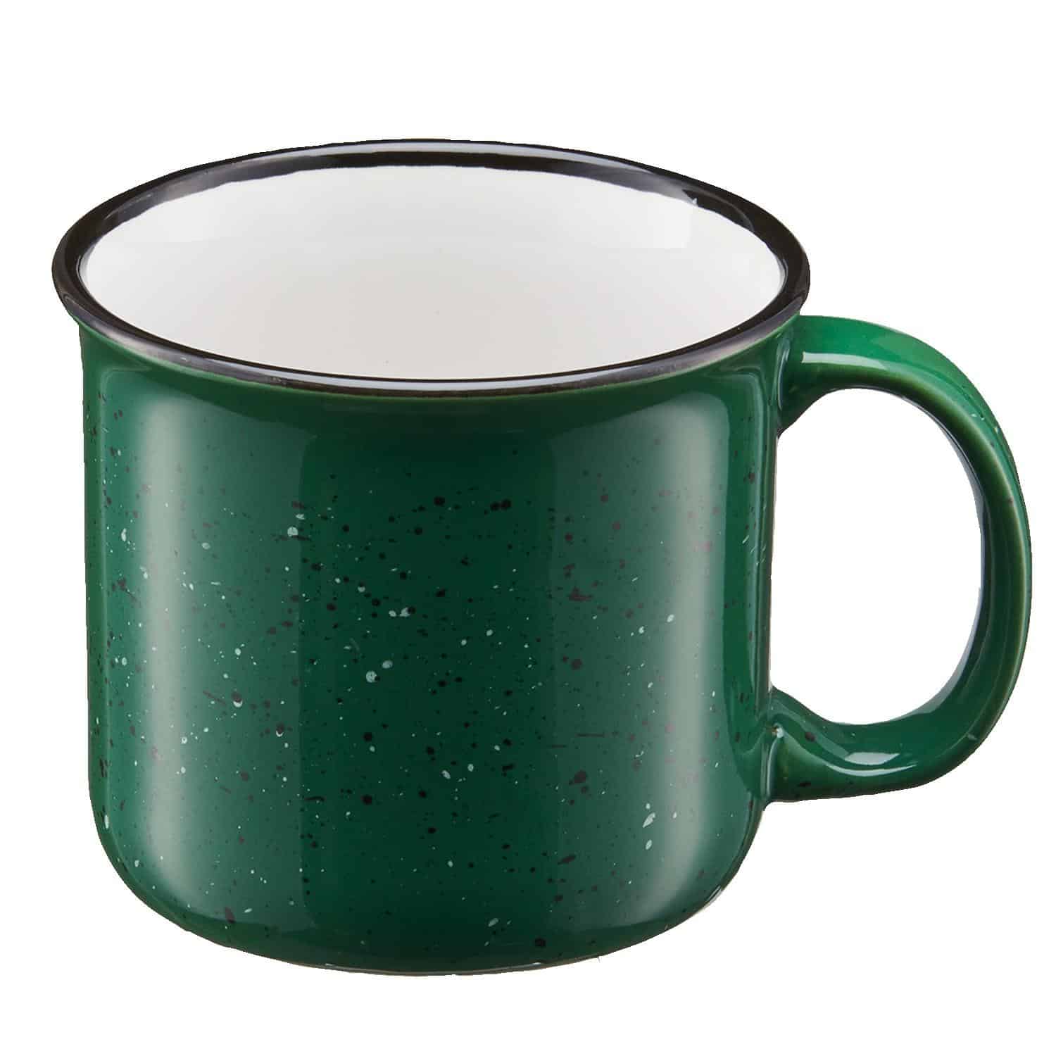 15 Oz. Speckle-It Ceramic Camping Mug  Evans Promotional Products