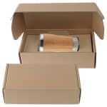 17 Oz. Bamboo Stainless Steel Tumbler Gift Set - 1