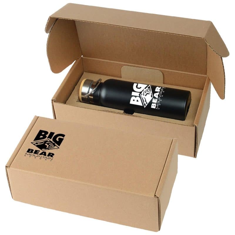 21 Oz. Breckenridge Stainless Steel Bottle w/Gift Box