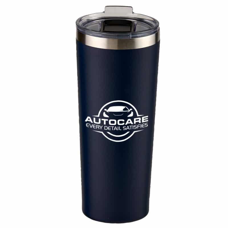28 Oz. Everest Powder Coated Stainless Steel Tumbler - 4
