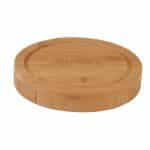 5-Piece Swivel Top Bamboo Cheese Board Set - 6