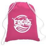 5.5 oz. Cotton Canvas Drawstring Backpack