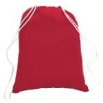 5.5 oz. Cotton Canvas Drawstring Backpack - 2