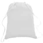 5.5 oz. Cotton Canvas Drawstring Backpack - 4
