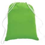 5.5 oz. Cotton Canvas Drawstring Backpack - 6