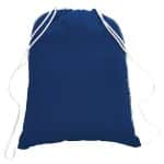 5.5 oz. Cotton Canvas Drawstring Backpack - 8
