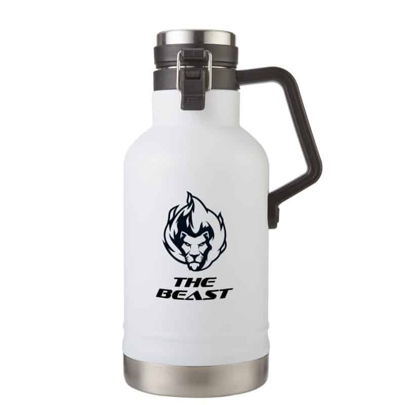 64 Oz. "The Beast" Double Wall Stainless Steel Growler - 3
