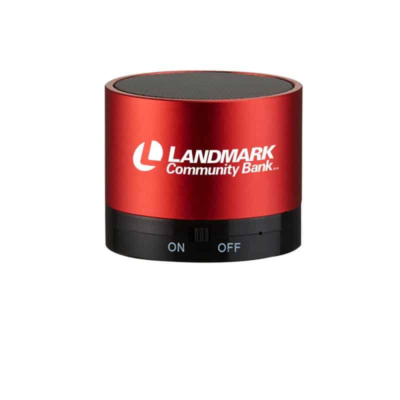 Aluminum Round Bluetooth Speaker - 4