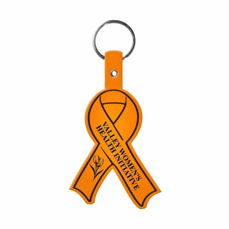 Awareness Ribbon Flexible Key Tag - 3