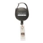 Badge Reel with Carabiner - 3