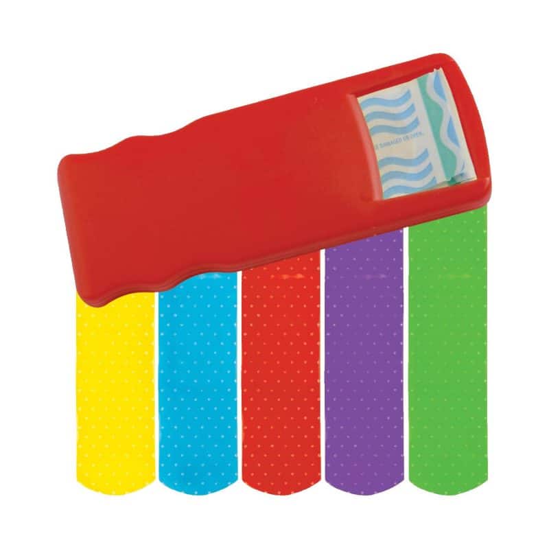 Bandage Dispenser w/ Color Bandages - 9