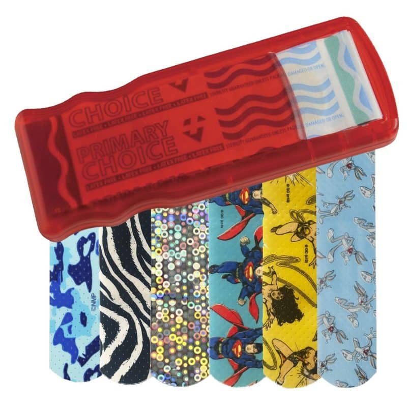 Bandage Dispenser w/ Pattern Bandages - 2