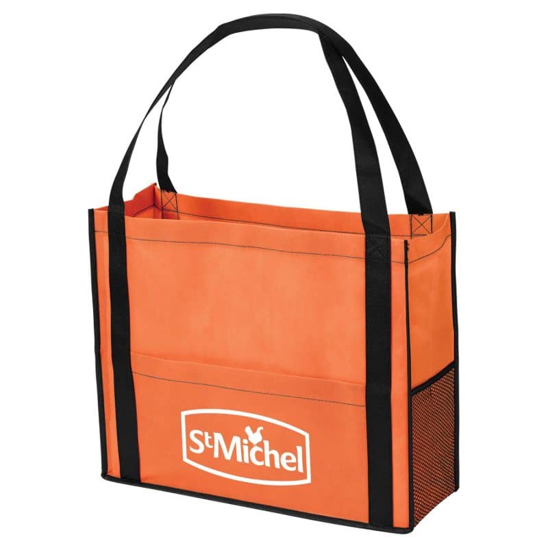 Chandler Non-Woven Mesh Tote Bag - 3