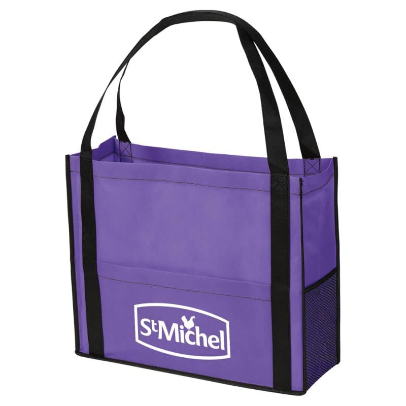 Chandler Non-Woven Mesh Tote Bag - 5
