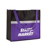 Corridor Non-Woven Snap Pocket Tote Bag - 4