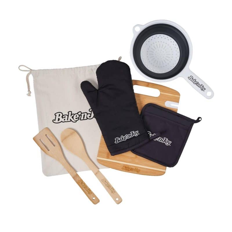 Deluxe Silicone & Bamboo Kitchen Kit - 3