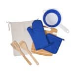 Deluxe Silicone & Bamboo Kitchen Kit - 4