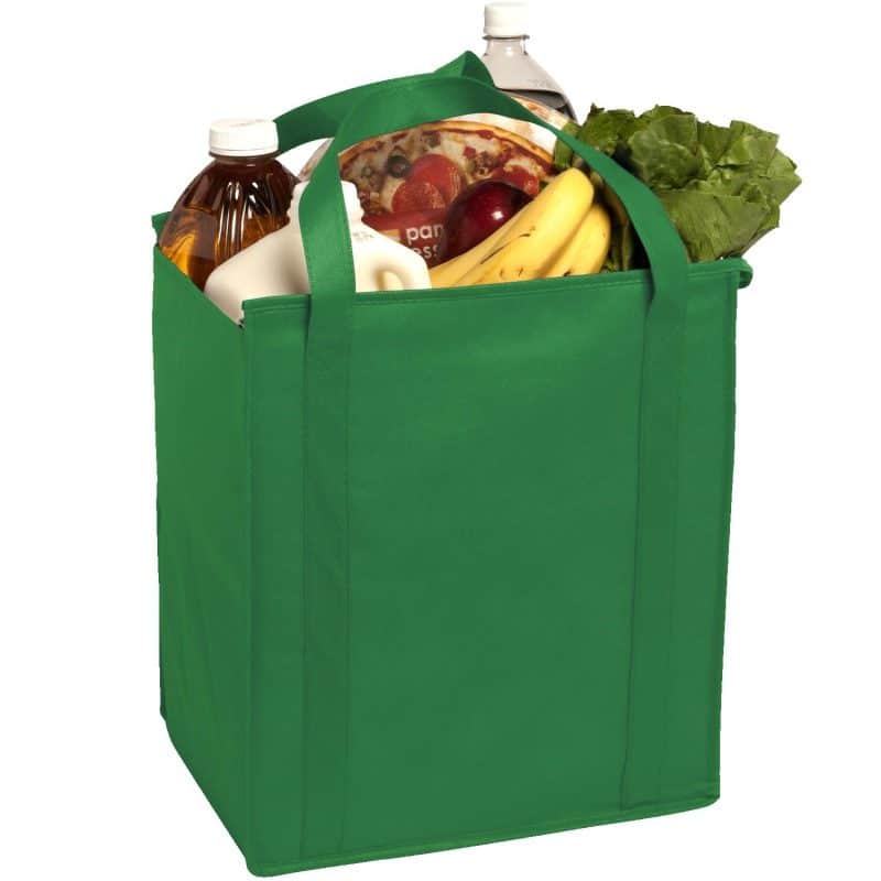 Insulated Large Non-Woven Grocery Tote Bag - 6