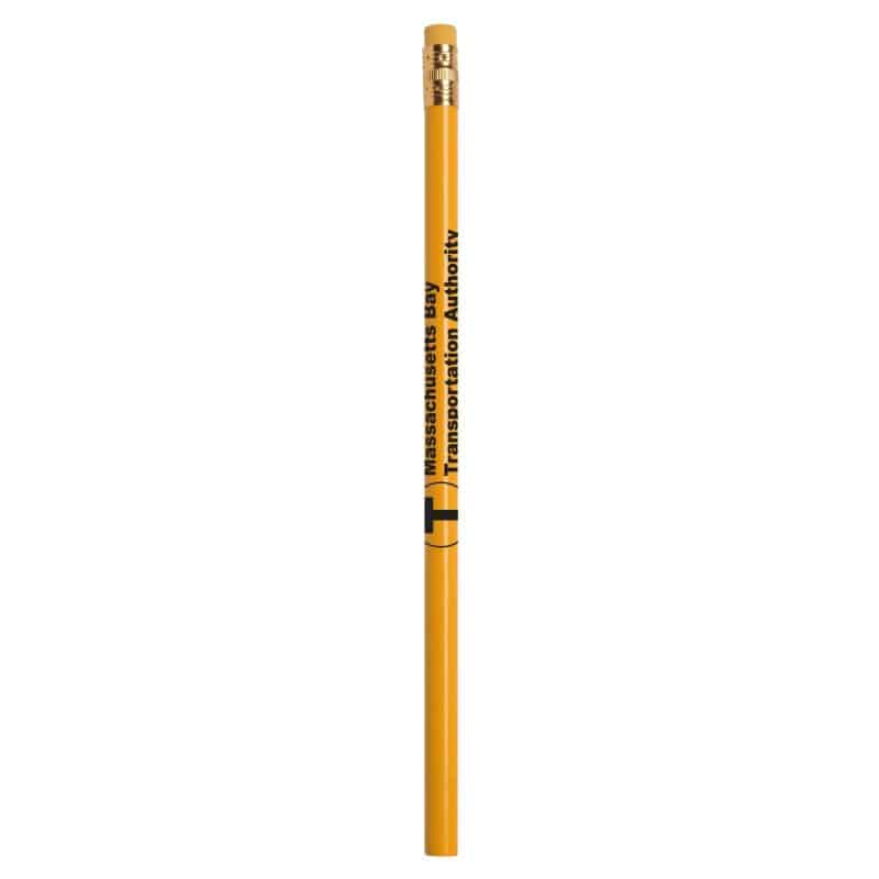 Jo-Bee Recycled Newspaper Pencil w/Matching Eraser - 3