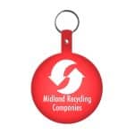 Large Circle Flexible Key Tag - 2