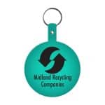 Large Circle Flexible Key Tag - 6