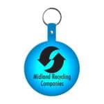 Large Circle Flexible Key Tag - 7
