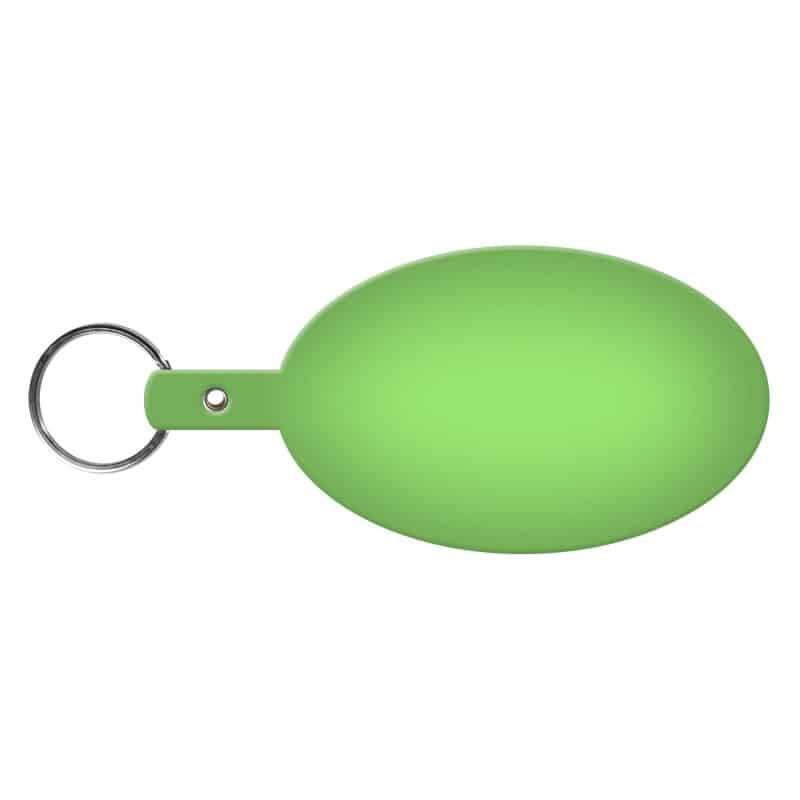 Large Oval Flexible Key Tag - 1
