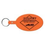 Large Oval Flexible Key Tag