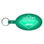 Large Oval Flexible Key Tag - 5