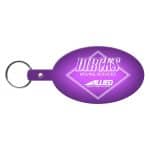 Large Oval Flexible Key Tag - 8
