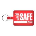 Large Rectangle Flexible Key Tag - 2