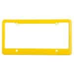 License Plate Frame w/ 4 Holes & Straight Bottom - 2