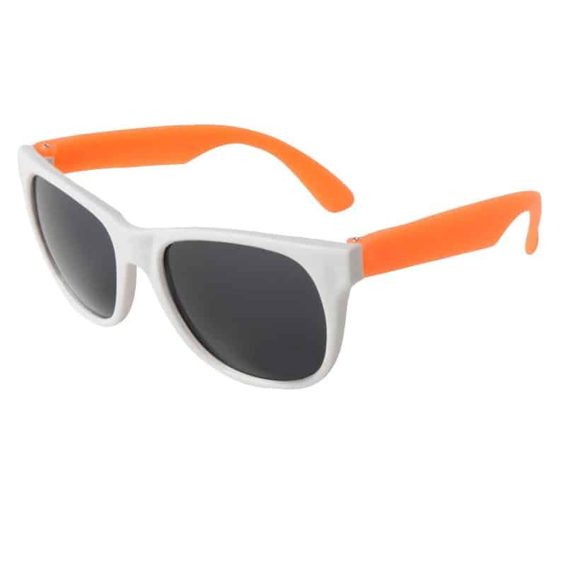 Neon Sunglasses w/White Frame - 3