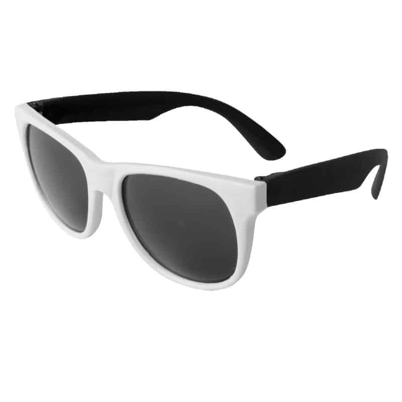 Neon Sunglasses w/White Frame - 6