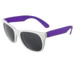 Neon Sunglasses w/White Frame - 7