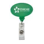 Oval Badge Reel Secure-A-Badge™ - 3