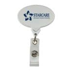 Oval Badge Reel Secure-A-Badge™ - 5