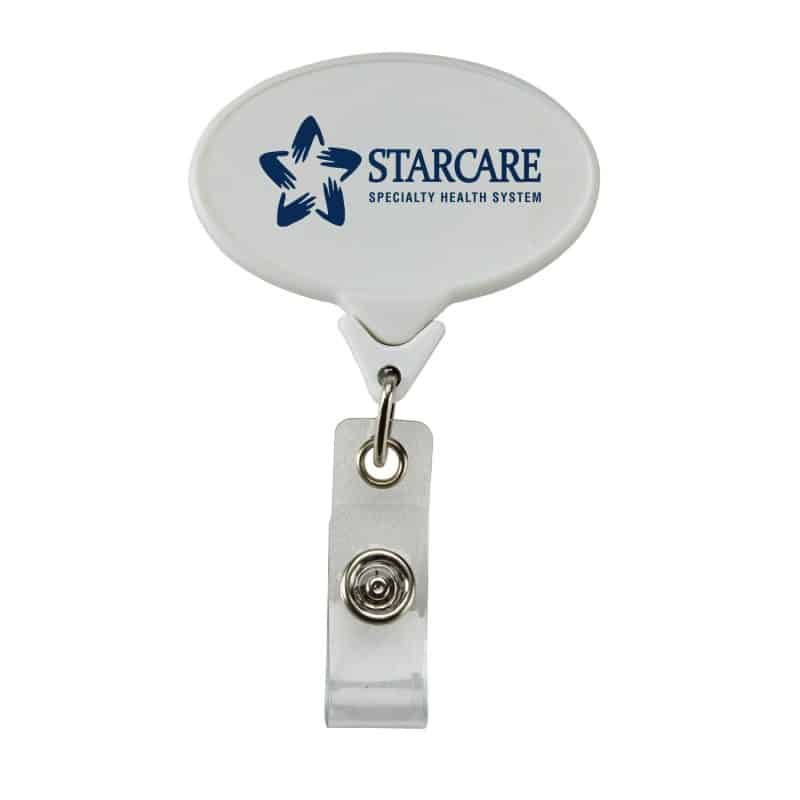 Oval Badge Reel Secure-A-Badge™ - 5