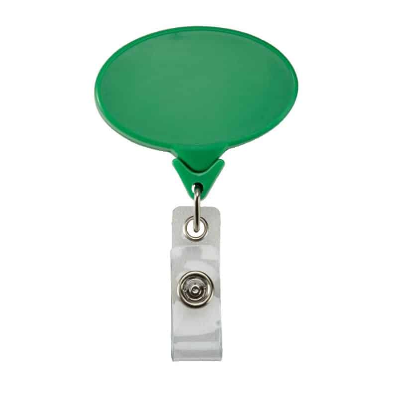 Oval Badge Reel Secure-A-Badge™ - 7