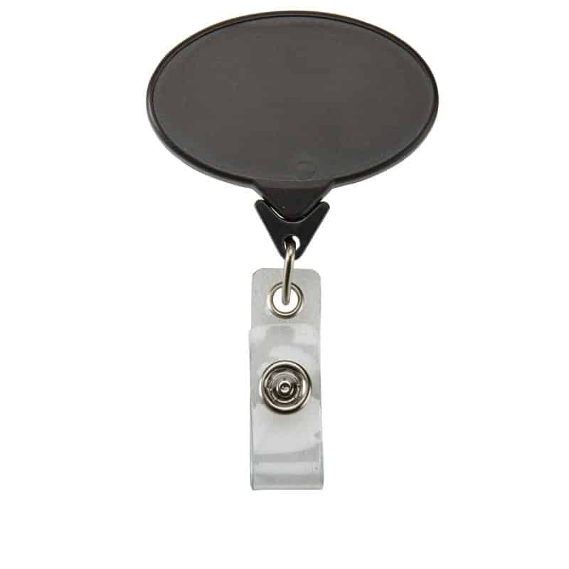 Oval Badge Reel Secure-A-Badge™ - 8